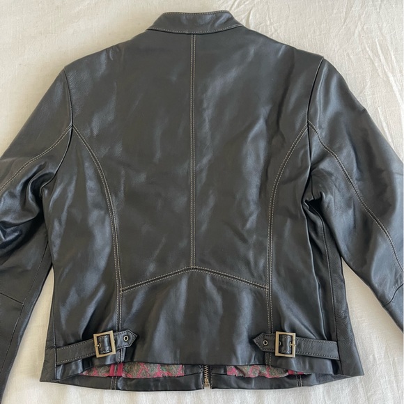 Wilsons Leather Moto Jacket - Picture 2 of 5